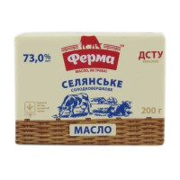 Масло Ферма 73% 200г Селянське